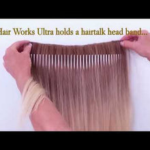 Load and play video in Gallery viewer, Ultra Hair Extension Holder (White)